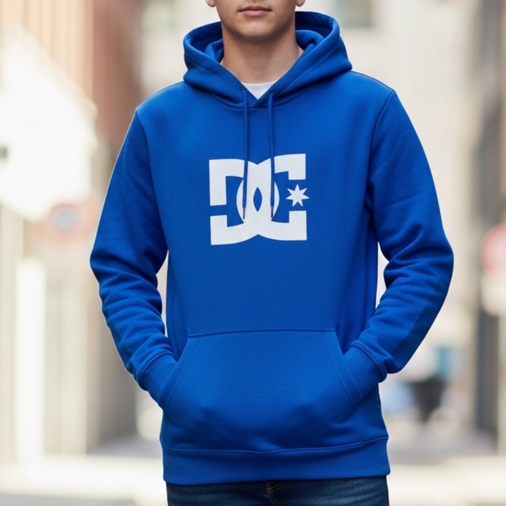 4/20$ ➡️ DC Vibrant Blue Pullover Hoodie